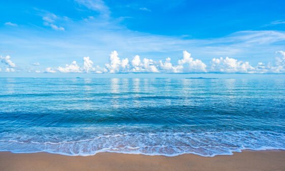 Rüyada uçsuz bucaksız mavi deniz ve sakin sular