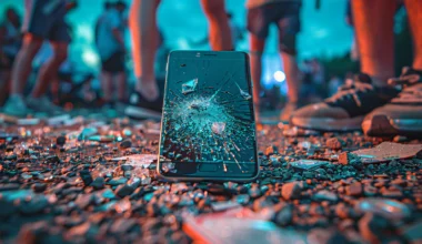 üyada telefonun kırılması, iletişim kopukluğuna ve dostlarla araya girecek soğukluğa işaret eder